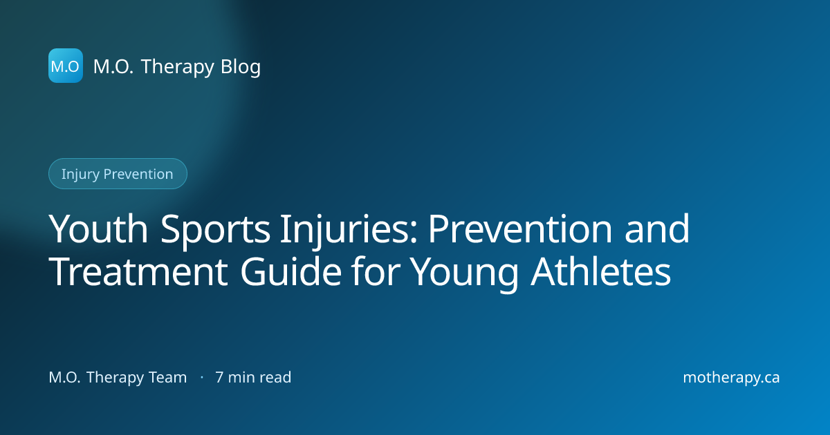 Youth Sports Injuries: Prevention and Treatment Guide for Young ...
