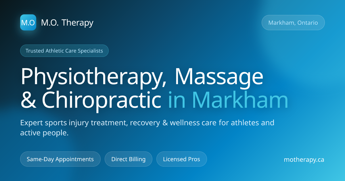 M.O. Therapy in Markham