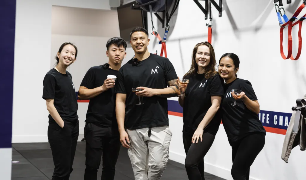 M.O. Therapy team celebration